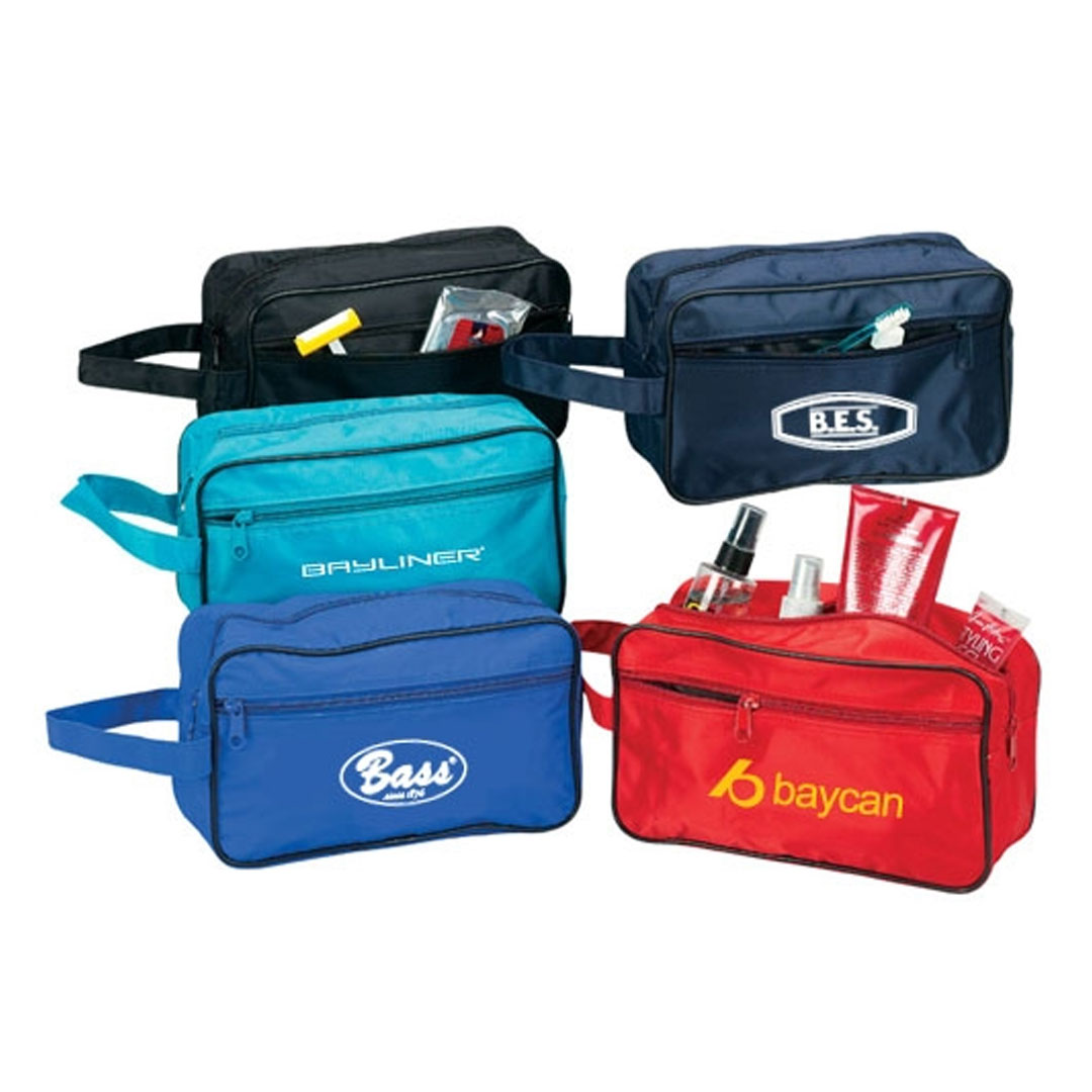 Picture of Poly PVC Backing Toiletry Travel Bag