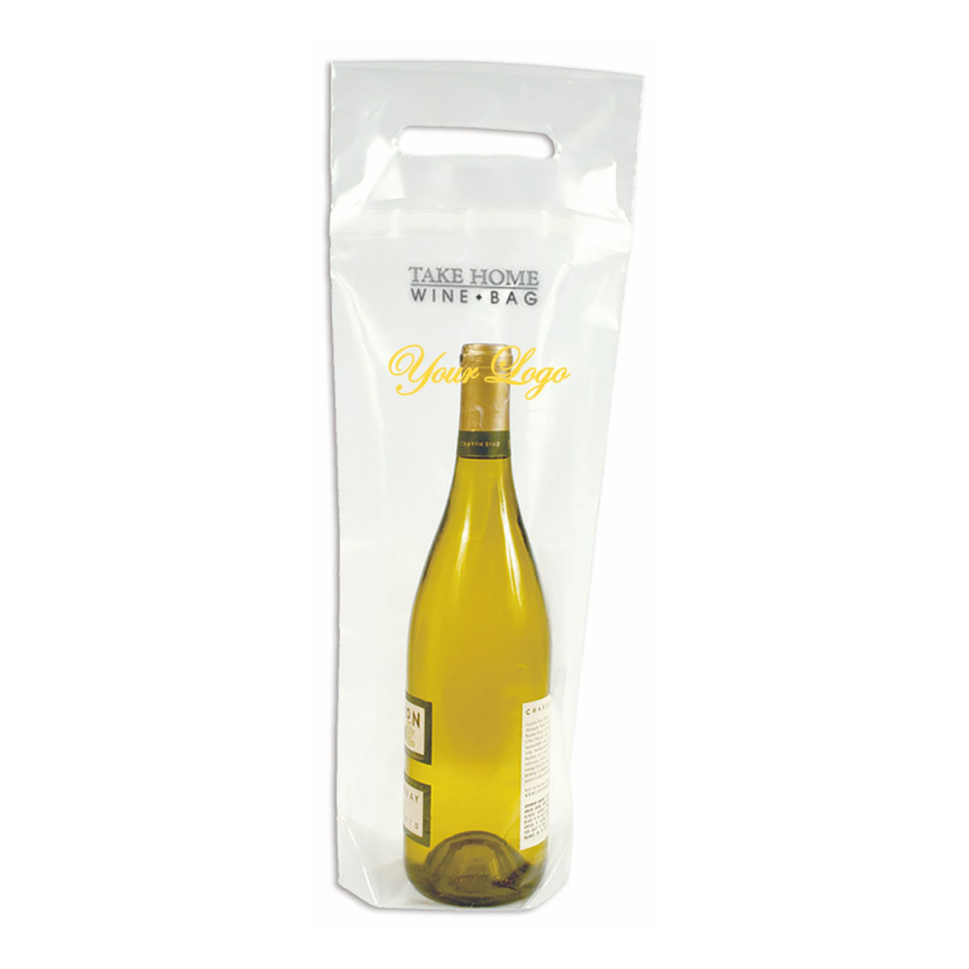 Picture of Take Home Clear Wine Bottle Bag