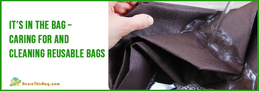 It's In The Bag – Caring For, Washing & Cleaning Reusable Bags